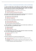 NURSING MSN 571 FINAL EXAM QUESTIONS AND ANSWERS 100&percnt; CORRECT LATEST UPDATE 2022&sol;2023 &lpar;GRADED A&plus;&rpar;