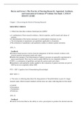 Burns&lowbar;and&lowbar;Grove&lowbar;s&lowbar;The&lowbar;Practice&lowbar;of&lowbar;Nursing&lowbar;Research&lowbar;8th&lowbar;Edition&lowbar;Test&lowbar;Bank&period;
