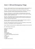 Care 3 - ESI and Emergency Triage Exam 2024&sol;2025 Questions With Completed & Verified Solutions&period;