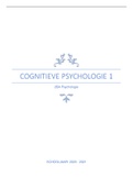 Volledige samenvatting Cognitieve psychologie
