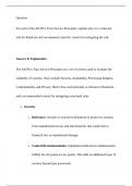 QuestionFor each of the AICPA's Trust Service Principles&comma; explain why it is a relevant ris