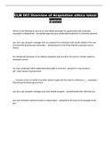 CLM 003 Overview of Acquisition ethics latest update