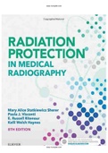 Radiation Protection in Medical Radiography 8th Edition Sherer Test Bank
