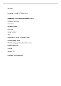 AFL1501 PORTFOLIO  SEMESTER   2 PORTFOLIO 2022