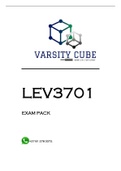 LEV3701 EXAM PACK 2022