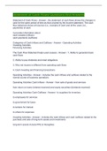 Statement of Cash Flows Questions And Answers 2022&sol;2023