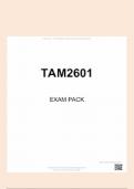 TAM2601 ASSIGNMENT PREPARATION