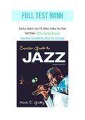 Concise Guide to Jazz 7th Edition Gridley Test Bank