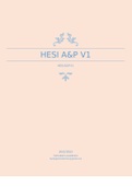 HESI A&P V1