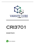 CRI3701 EXAM PACK 2022