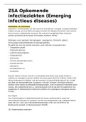 ZSA Opkomende infectieziekten (Emerging infectious diseases)