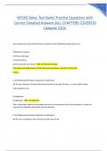 NR509 Bates Test Bank&sol; Practice Questions with  Correct Detailed Answers &lpar;ALL CHAPTERS COVERED&rpar;  Updated 2024&period;