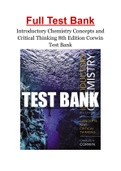 Introductory Chemistry Concepts and Critical Thinking 8th Edition Corwin Test Bank