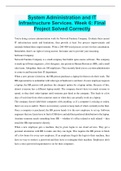 System Administration and IT Infrastructure Services&period; Week 6&colon; Final Project Solved Correctly