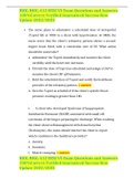 BIOL BIOL-412 HESI V5 Exam Questions and Answers 100&percnt;Correct&sol;Verified Guaranteed Success New Update 2022&sol;2023 