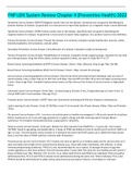 FNP LEIK System Review Chapter 4 &lpar;Preventive Health&rpar; 2022