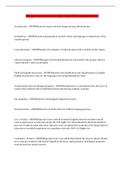Bilingual Certification Exam Study Guide With Complete Solutions