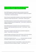 FEMA IS 700b Exam Questions and Answers Latest Updated Graded A&plus; &vert; 100&percnt; Correct 2024&sol;2025
