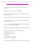 Labor&comma; Delivery&comma; and Breastfeeding Exam Test With Verified Answers 2022