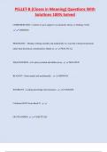 PELLET-B &lpar;Closes in Meaning&rpar; Questions With  Solutions 100&percnt; Solved