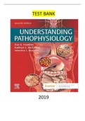Understanding Pathophysiology - E-Book 7th Edition by Sue E. Huether & Kathryn L. McCance & Valentina L Brashers  - Complete, Elaborated and Latest(Test Bank) ALL(1-44) Chapters included updated for 2023