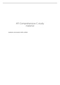 ATI Comprehensive C study material  Questions and answers 100&percnt; verified 