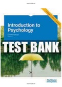Introduction to Psychology 3 1 3rd Edition Stangor Test Bank