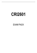 CRI2601 EXAM PACK 2022