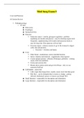 NURSING 230-Exam 5 Med Surg 2 Study Guide-Bryant & Stratton College 