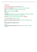 NURS 6222 Head to Toe Transcript for Video 2022 Updated Study Guide