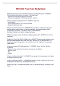 EXSS 323&vert;EXSS 323 Final Exam Study Guide
