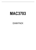 MAC3703 EXAM PACK 2024