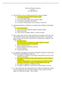 Final Exam Practice Questions Econ 651 Dr. John Horowitz Questions And Answers