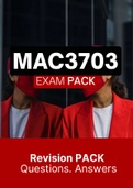 MAC3703 EXAM PACK 2022