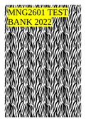 MNG2601 TEST BANK 2022