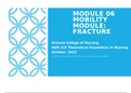  Module 06 Mobility Module Fracture Foundations of Nursing-NUR 215