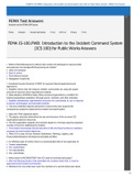 FEMA IS-100&period;PWB&colon; Introduction to the Incident Command System