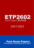 ETP2602 EXAM PACK 2022