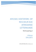AFK1501 Assignment 2