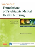  Foundations of Psychiatric Mental Health Nursing by Varcarolis