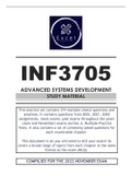INF3705 Exam MCQs and Solutions Compiled for 2022