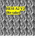 HESI A2 V2 (Re-take)
