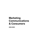 MCC SUMMARY - Marketing Communications & Consumer 