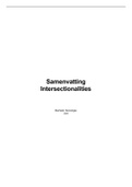 Samenvatting Intersectionalities: Race, Gender & Sexuality (7332F004AY)