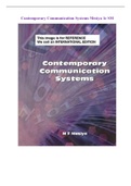Contemporary Communication Systems Mesiya 1e SM TestBank Completed Correctly