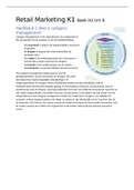 Category management: handboek samenvatting K1