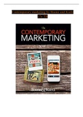 Contemporary marketing by Boone and Kurtz 17e TestBank Completed Correctly