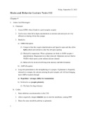 Lecture Notes #12 - Chapter 4 
