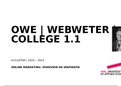 Alle Colleges van de Webwter