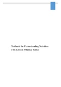 Test bank for Understanding Nutrition 14th Edition Whitney Rolfes